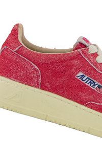 Autry Sneakers Medalist 01 Low Leather Suede Gum S413