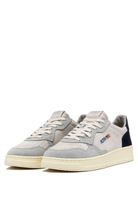 Autry Sneakers Medalist 01 Low Leather Suede Grey TS03