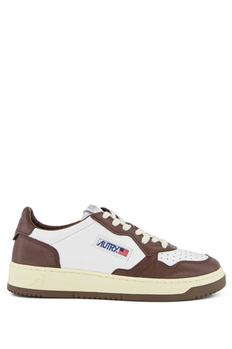 Autry Sneakers Medalist 01 Low Leather Chestnut WB46