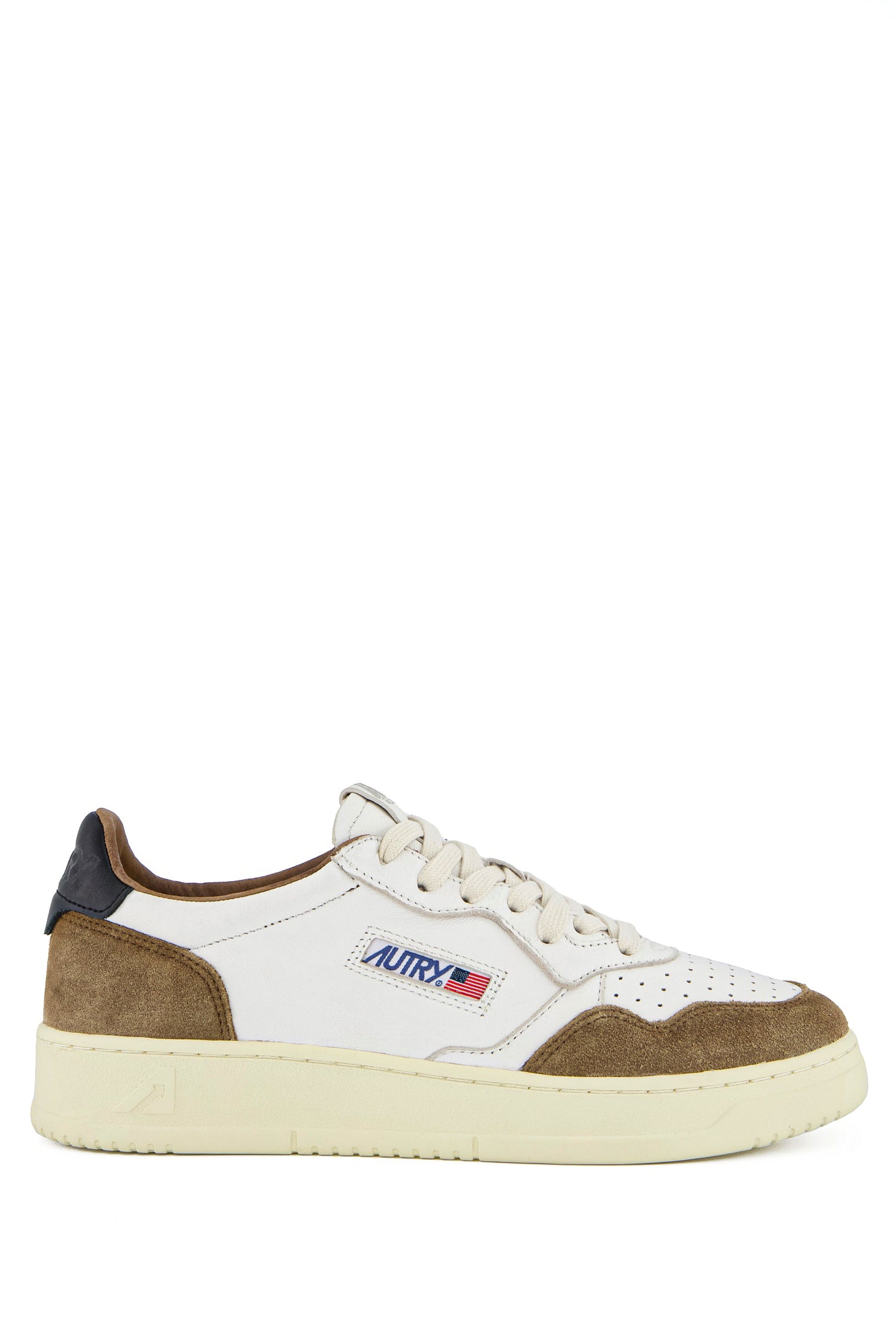 Autry Sneakers Medalist 01 Low Goat Suede Cigar GS21