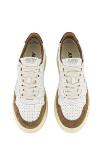 Autry Sneakers Medalist 01 Low Goat Suede Cigar GS21