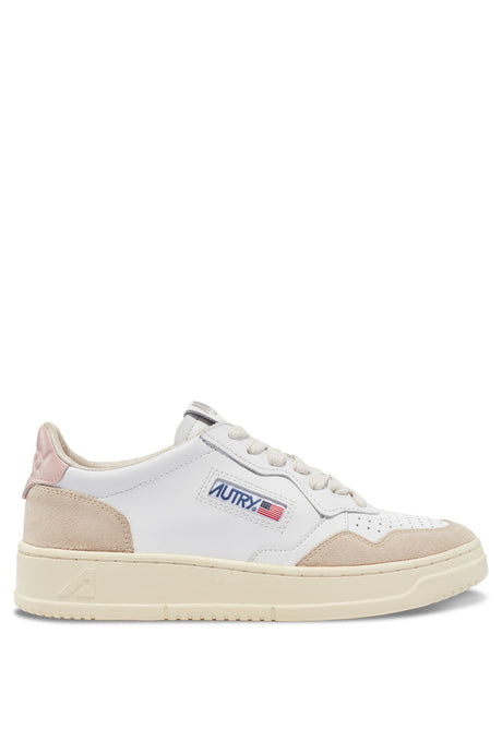 Autry Sneakers Medalist 01 Low Suede White Powder LS37