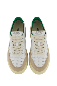 Autry Sneakers Medalist 01 Low Leather Suede Amazon MA05