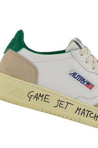 Autry Sneakers Medalist 01 Low Leather Suede Amazon MA05