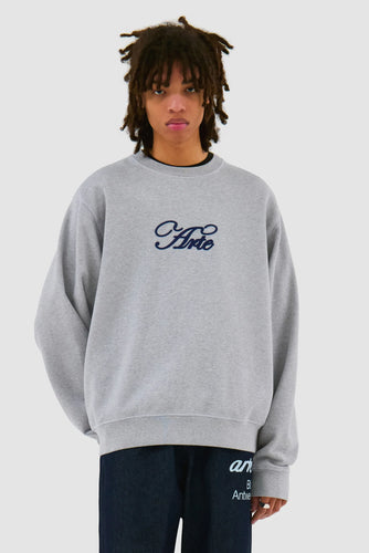 Arte Sweatshirt logo Crewneck Gris