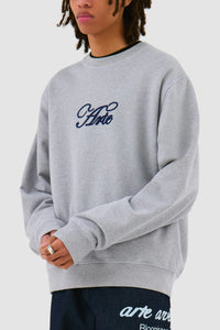 Arte Sweatshirt logo Crewneck Gris