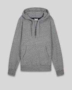 Hartford Sweatshirt Hoody en Coton Gris Chiné