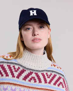 Hartford Casquette H Bleu Nuit