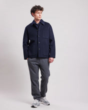 Charger l&#39;image dans la galerie, Hartford Veste Jay en Laine Double Face Navy