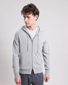 Hartford Pull Hoody à Capuche Silver