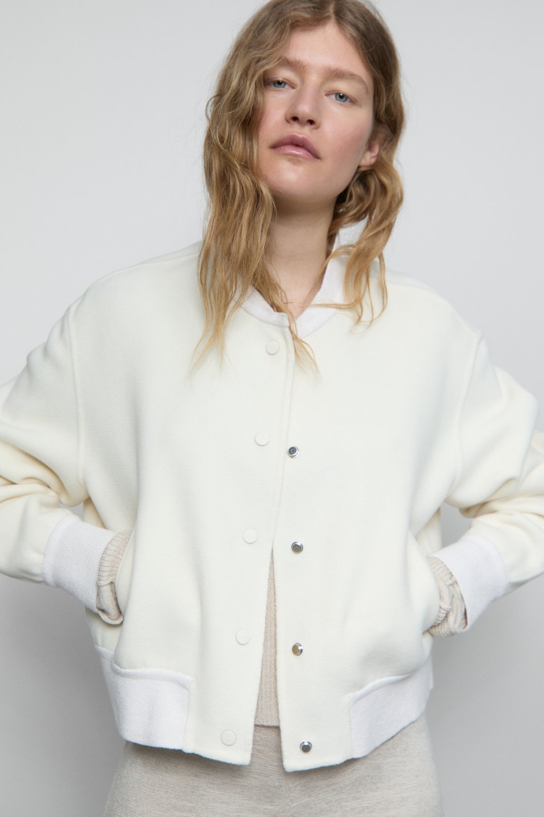 Closed Veste en Laine Ivory