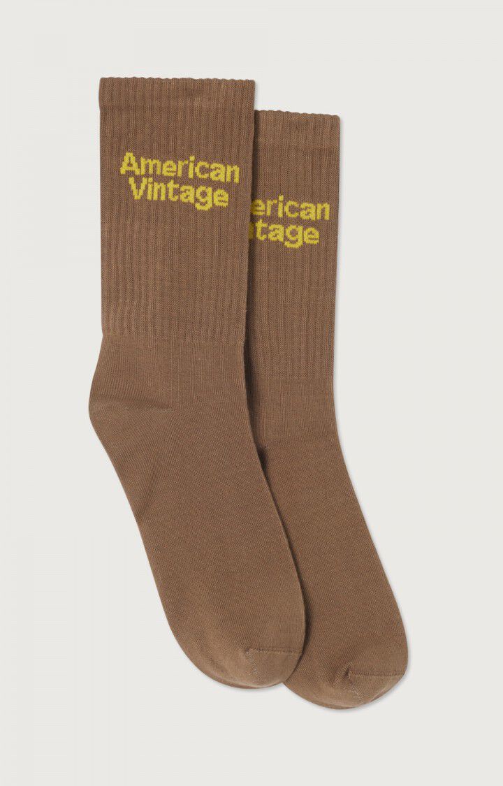 American vintage Chaussettes Mixte Clypsun Brun