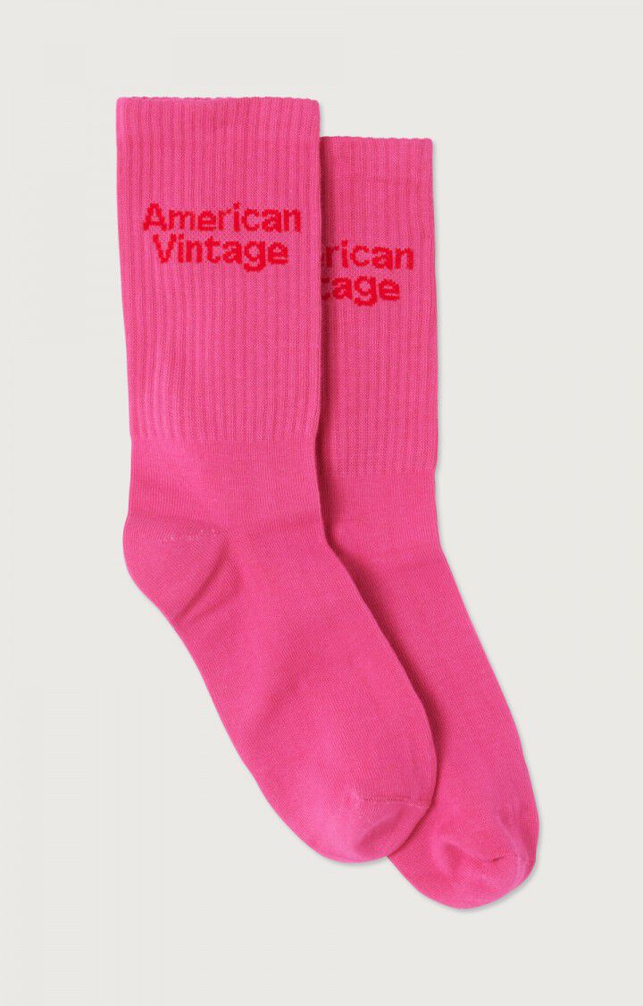 American vintage Chaussettes Mixte Clypsun Fraisier