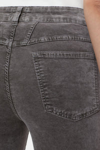 Closed Jean Pedal Pusher Velours Heritage Grey