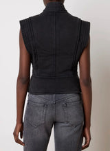 Charger l&#39;image dans la galerie, Isabel Marant Etoile Gilet Norah Faded Black