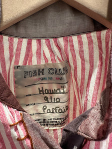 Fish Club Chemise Folk Hawai