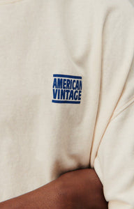 American vintage T-Shirt Ykobow Ecru