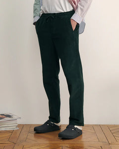 Maison Labiche Pantalon Arcade Velours Velvet Army Green