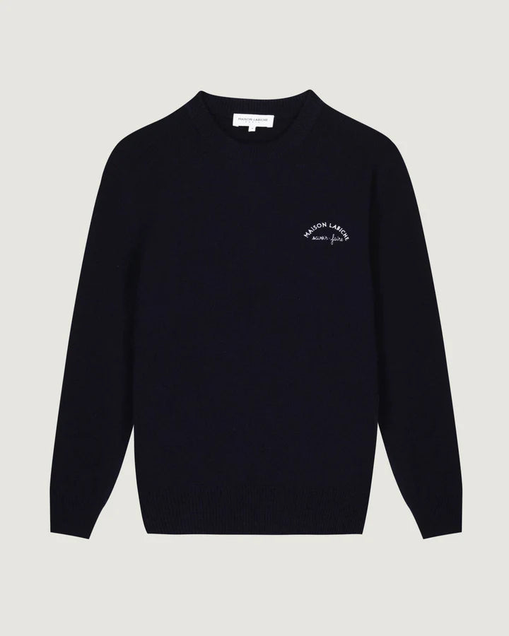 Maison Labiche Pull Mini Manufacture Noctural Blue