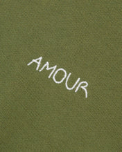 Charger l&#39;image dans la galerie, Maison Labiche Hoodie Réamur Amour Pesto Green