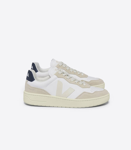 VEJA V-90 x AEGAN Project Leather White Pierre Nautico