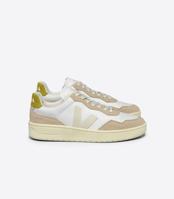 VEJA V-90 x AEGAN Project Leather White Pierre Liquor