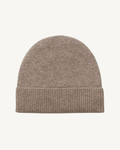 Eric Bompard Bonnet Classique en Cachemire Millet