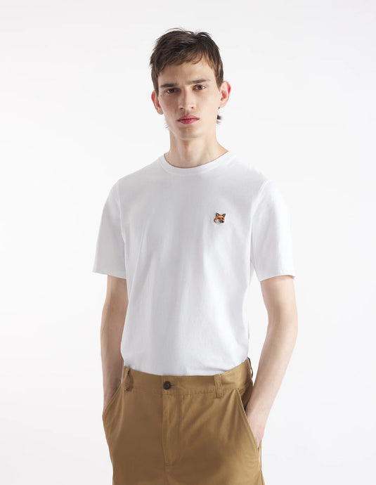 Maison Kitsuné T-shirt Fox head Patch White