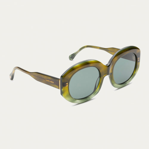 Claris Virot Lunettes de Soleil Aru Prehnite