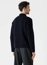 Charger l&#39;image dans la galerie, Sunspel Veste Double Face Navy