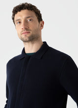 Charger l&#39;image dans la galerie, Sunspel Veste Double Face Navy