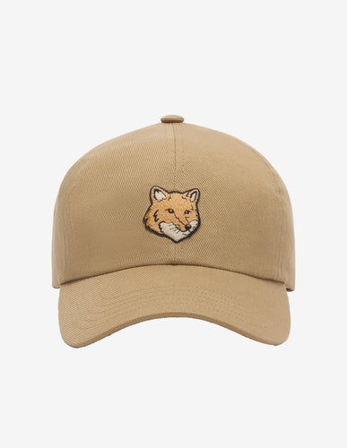 Maison Kitsuné Casquette Bold Fox Head Chino Beige