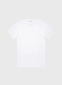 Sunspel T-Shirt en Coton Supima White