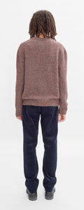 A.P.C. Pull Lucas en Laine Bordeaux