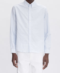 A.P.C. Chemise Greg à Rayures Bleu