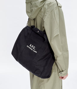 A.P.C. Sac Gym Bag Recuperation Noir