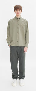 A.P.C. Chemise Mateo Logo Kaki