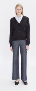 A.P.C. Cardigan Salome Logo Dark Navy