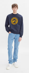 A.P.C. Sweatshirt Boxy Guitare Poignard Dark Navy