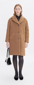 A.P.C. Manteau Ninon Marron Glace