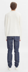 A.P.C. Pull Edward en Laine Ecru