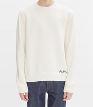 Charger l&#39;image dans la galerie, A.P.C. Pull Edward en Laine Ecru