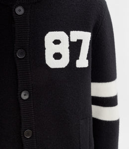 A.P.C. Cardigan Zuko en Laine Noir