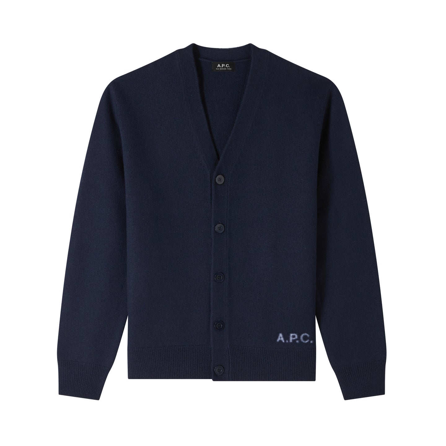 A.P.C. Cardigan Kenny en Laine Dark Navy