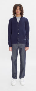 A.P.C. Cardigan Kenny en Laine Dark Navy