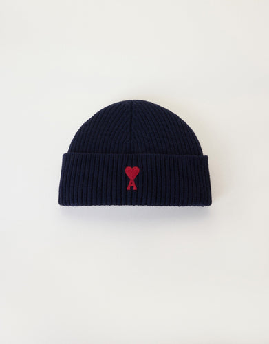 AMI Bonnet Ami de coeur Navy