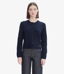 A.P.C. Cardigan Mila Dark Navy